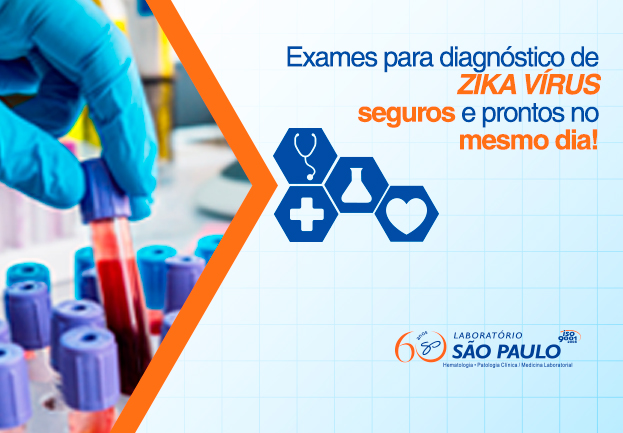 Informativo sobre o exame de zika vírus - Laboratório São Paulo